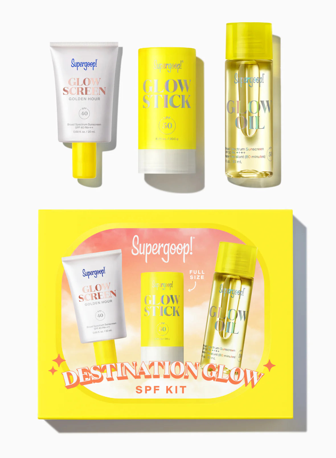 Kit Destination Glow SPF