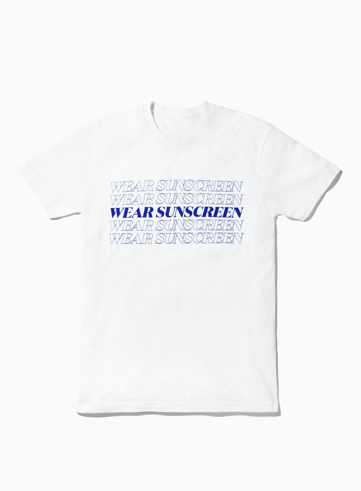 Lleva camiseta con protector solar