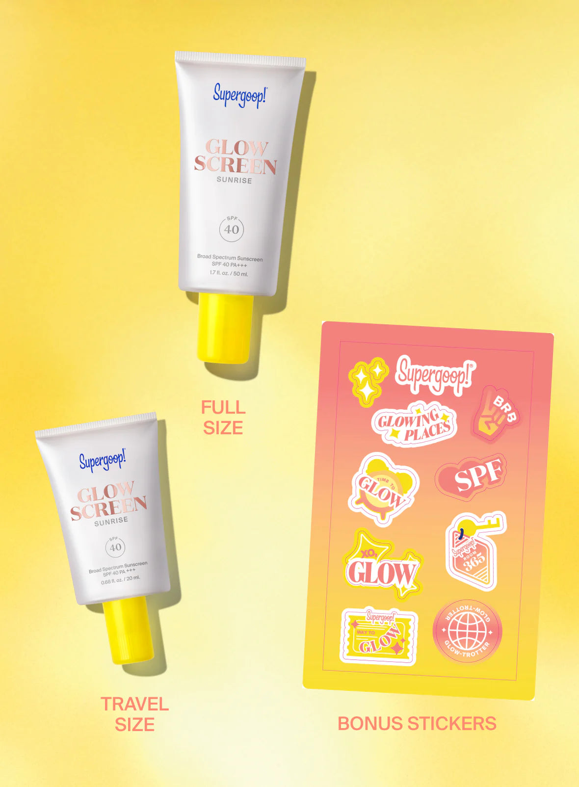 Wake Up & Glow Sunkissed Duo Glowscreen SPF 40 - Imagen 3
